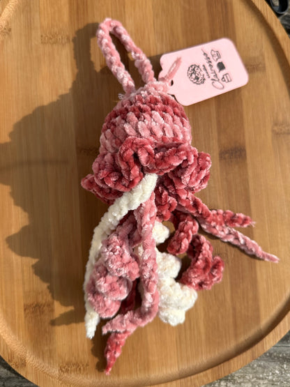 Suspension poulpe tentacules M crochet