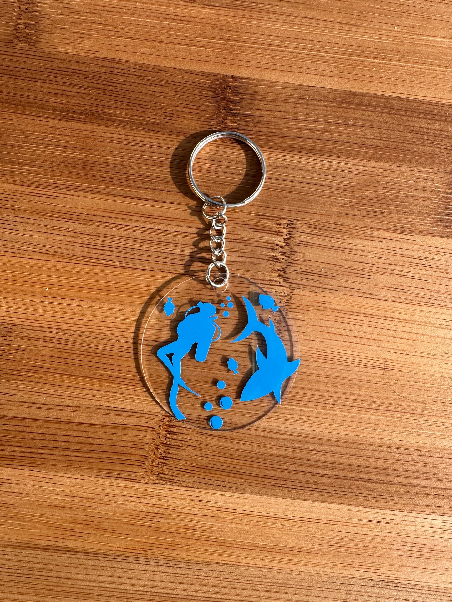 Porte clé sur le thème de la mer