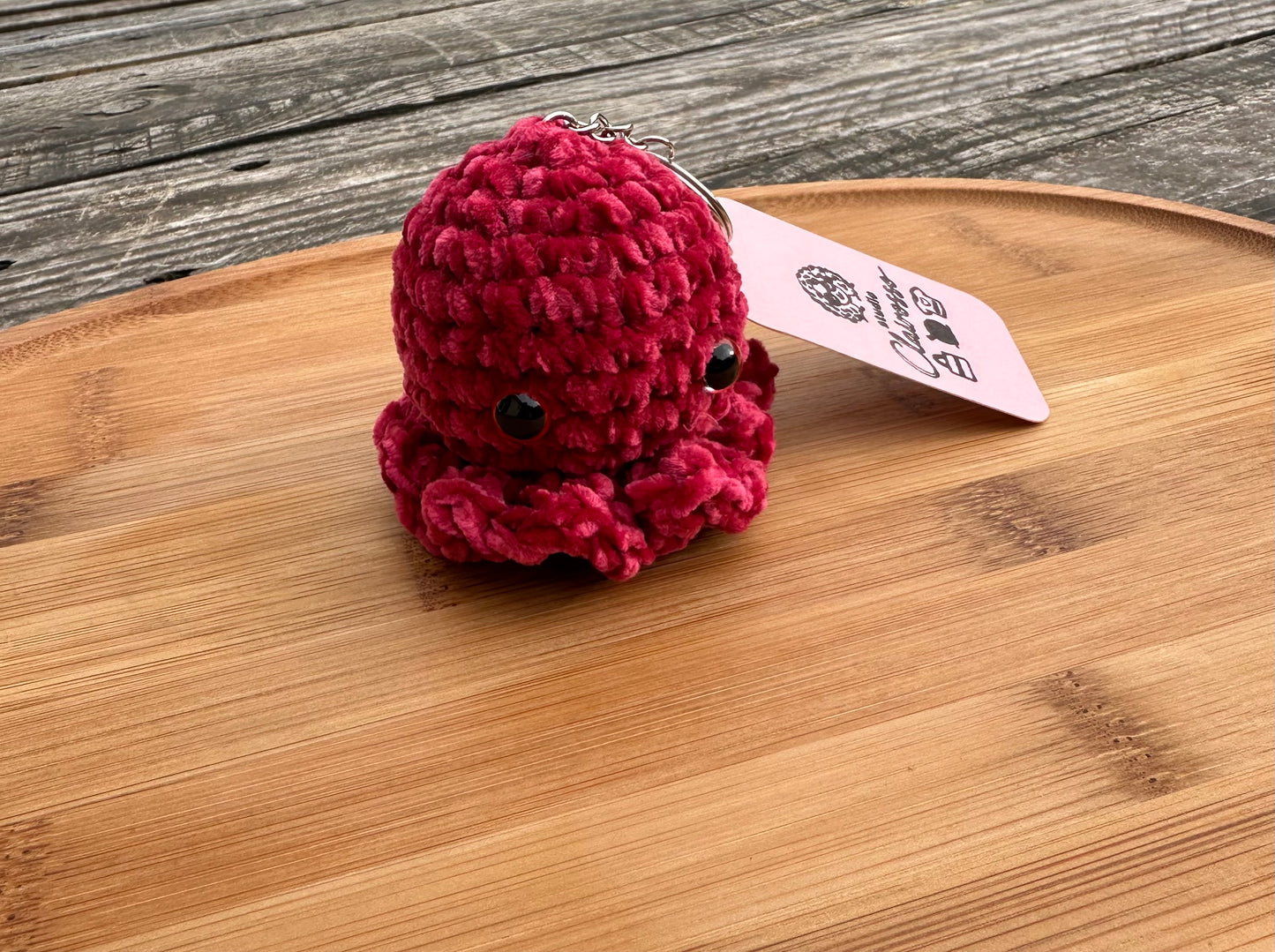 Porte clé poulpe crochet
