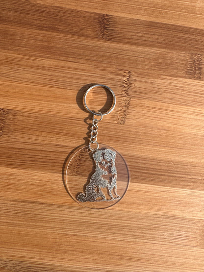 Porte clé chien