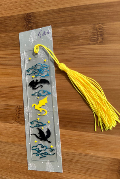 Marque page dragon
