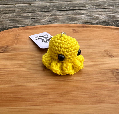 Porte clé petit poulpe crochet