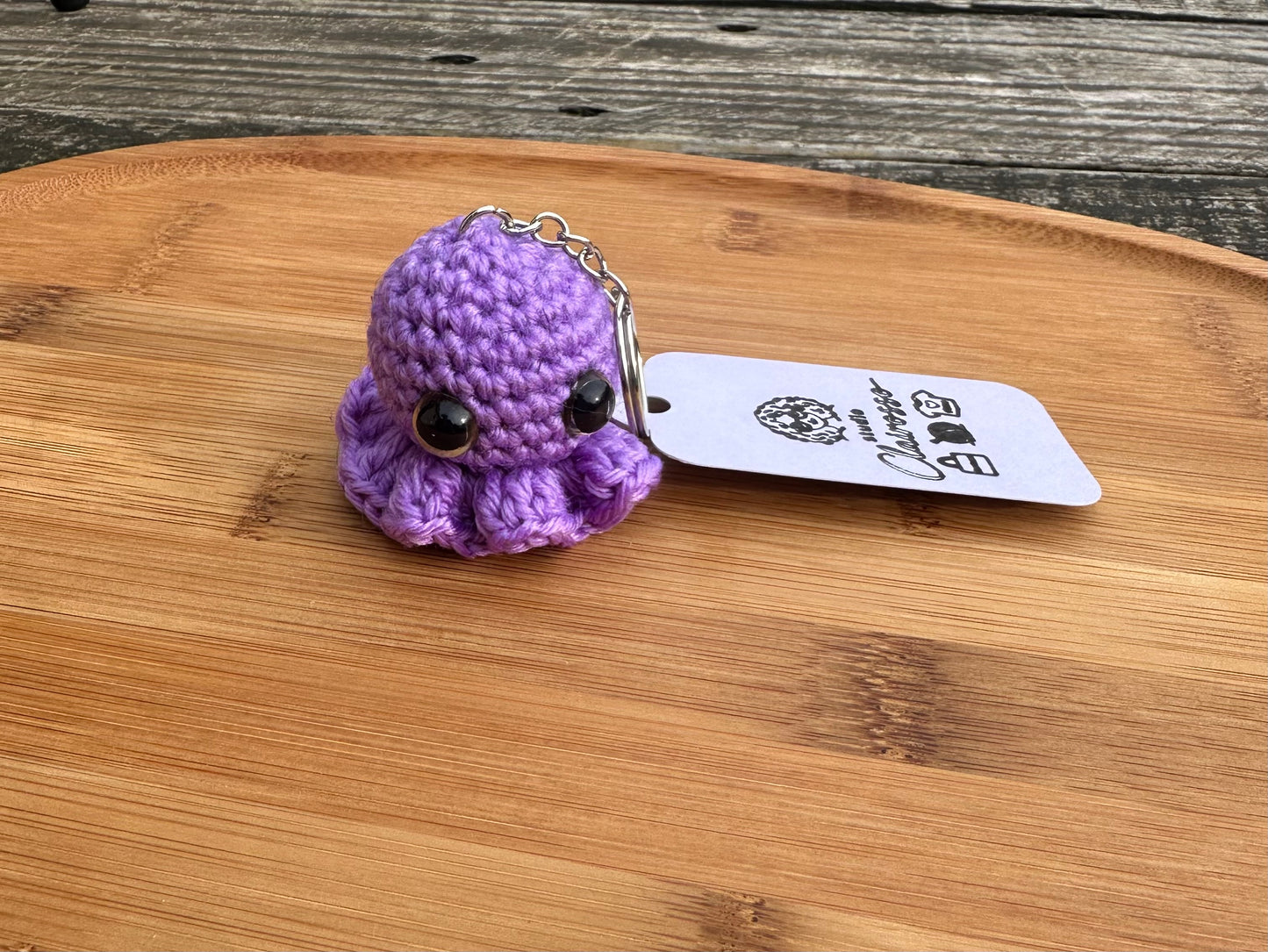 Porte clé petit poulpe crochet