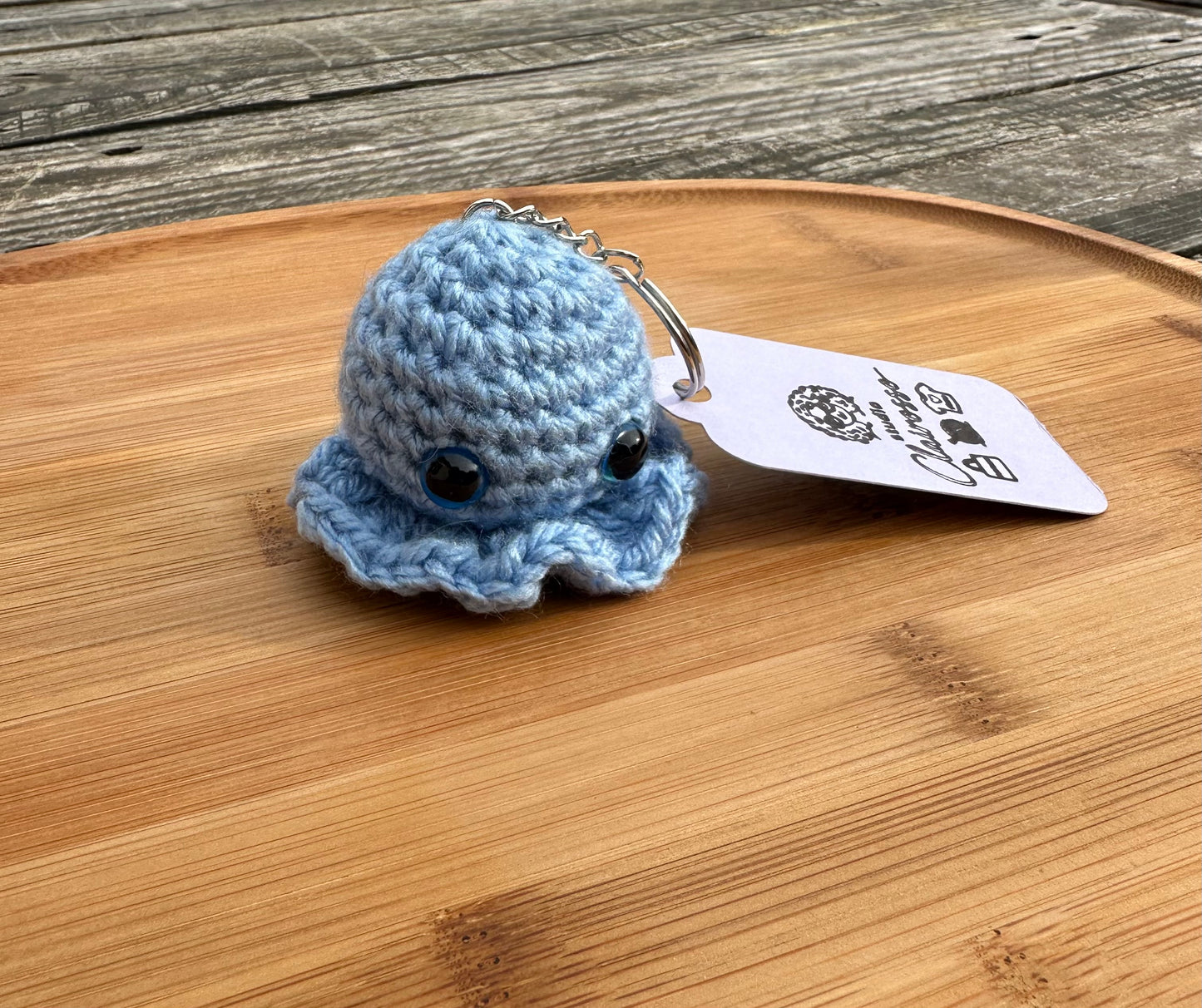 Porte clé poulpe crochet
