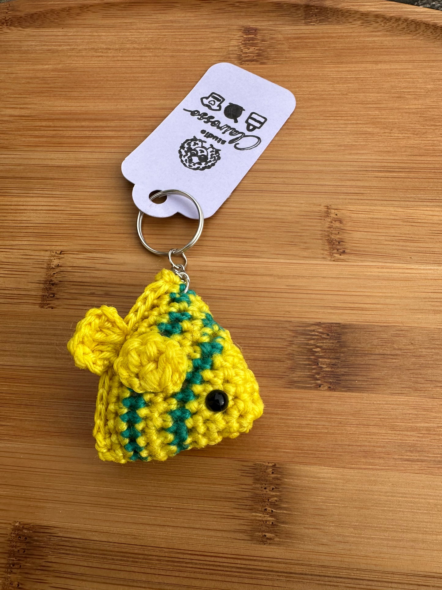 Porte clé poisson crochet