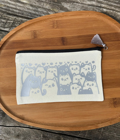 Pochette M thème chat