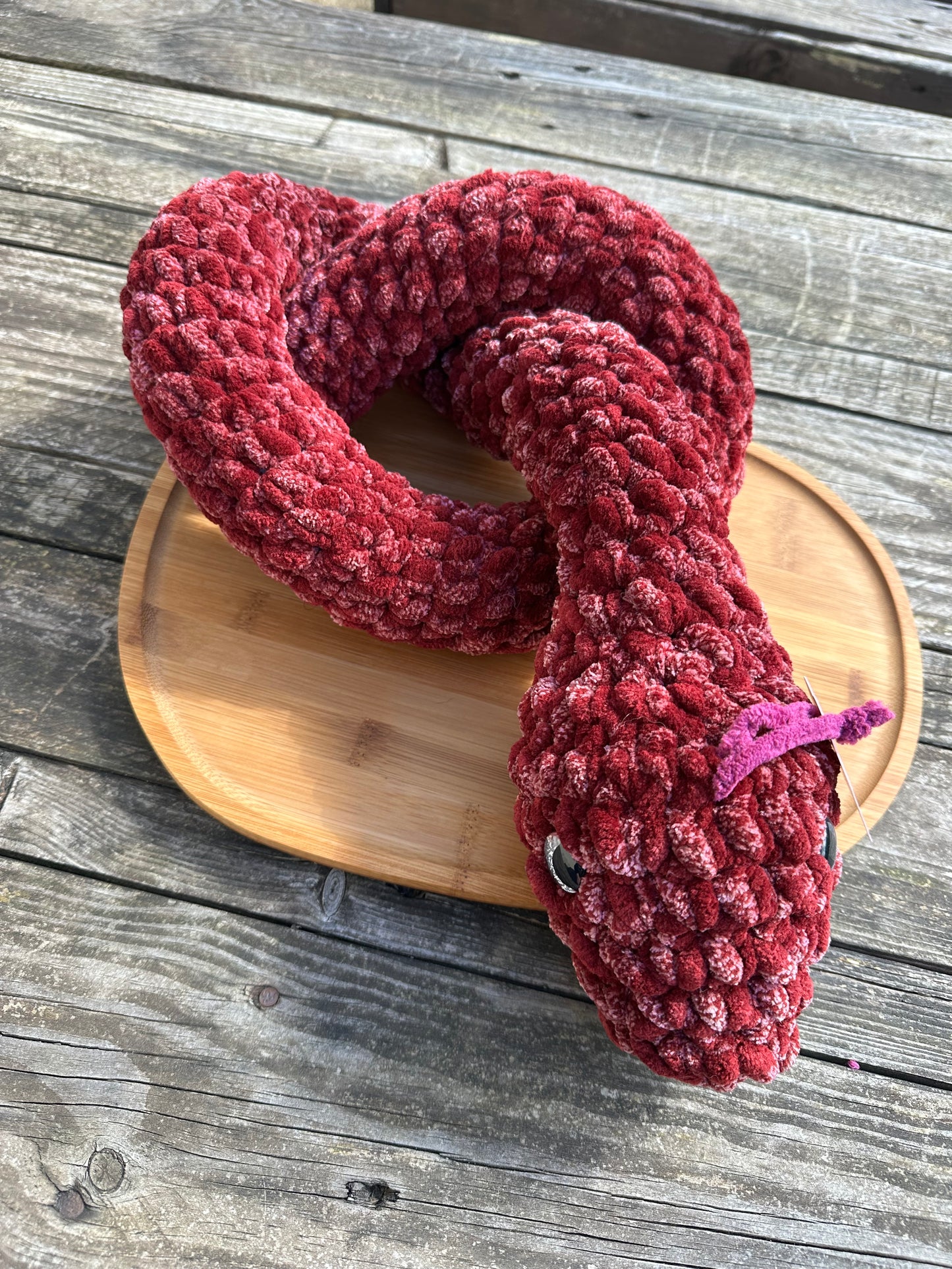 Serpent crochet