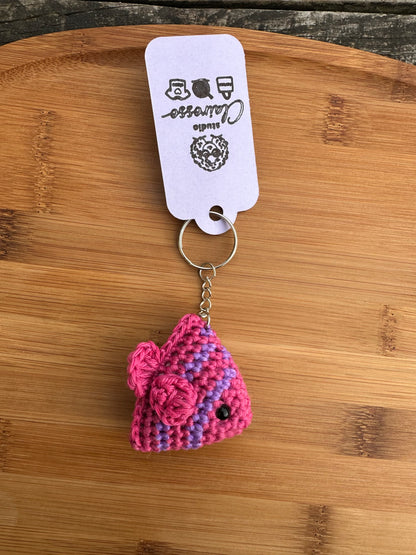 Porte clé poisson crochet
