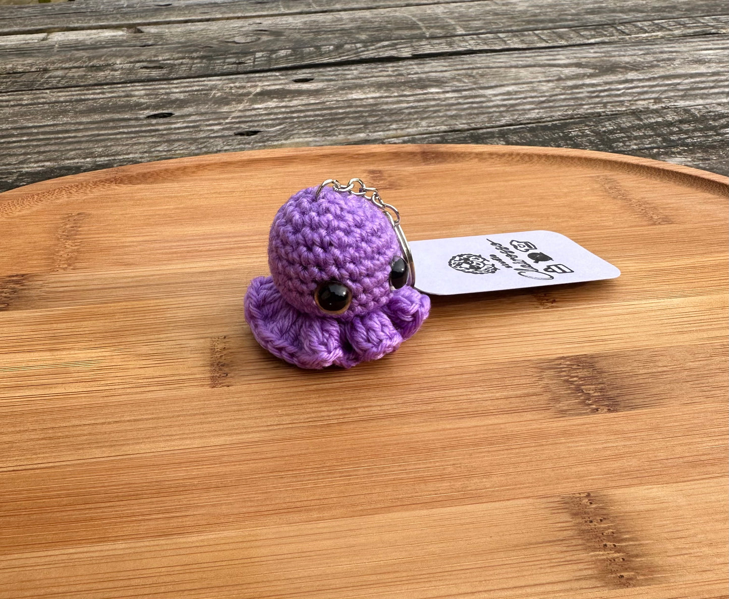 Porte clé petit poulpe crochet