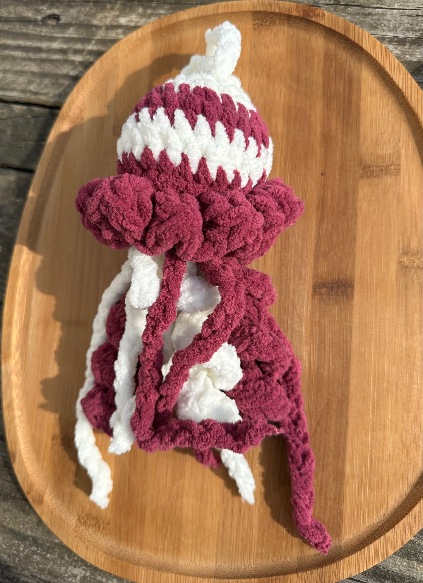 Suspension poulpe tentacules L crochet