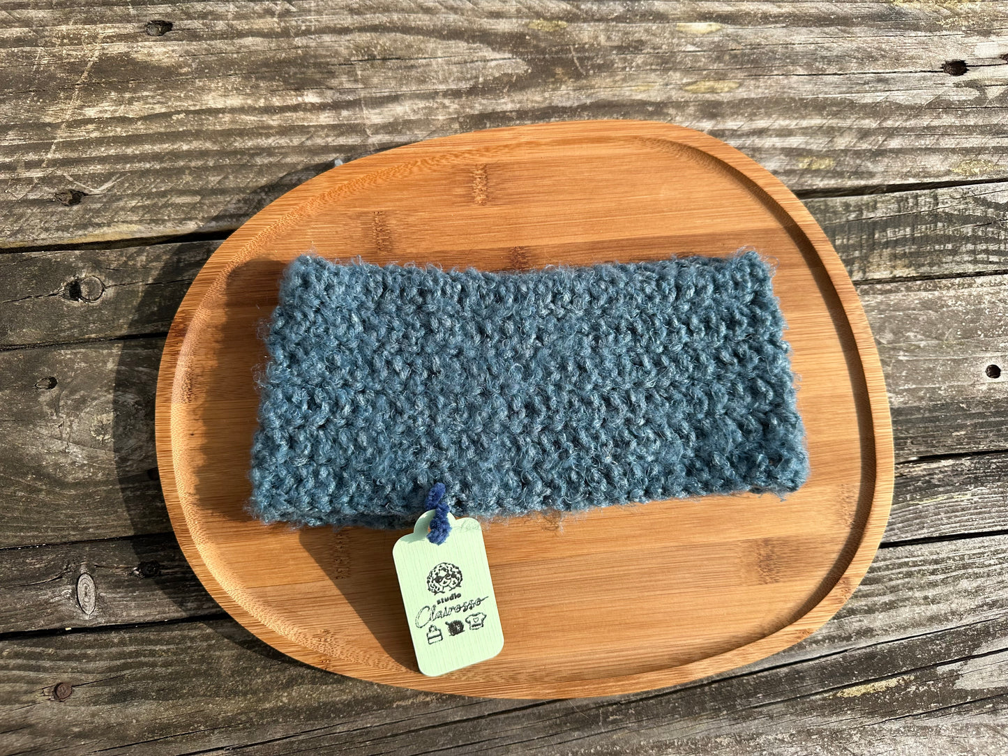Bandeau cache oreille simple crochet