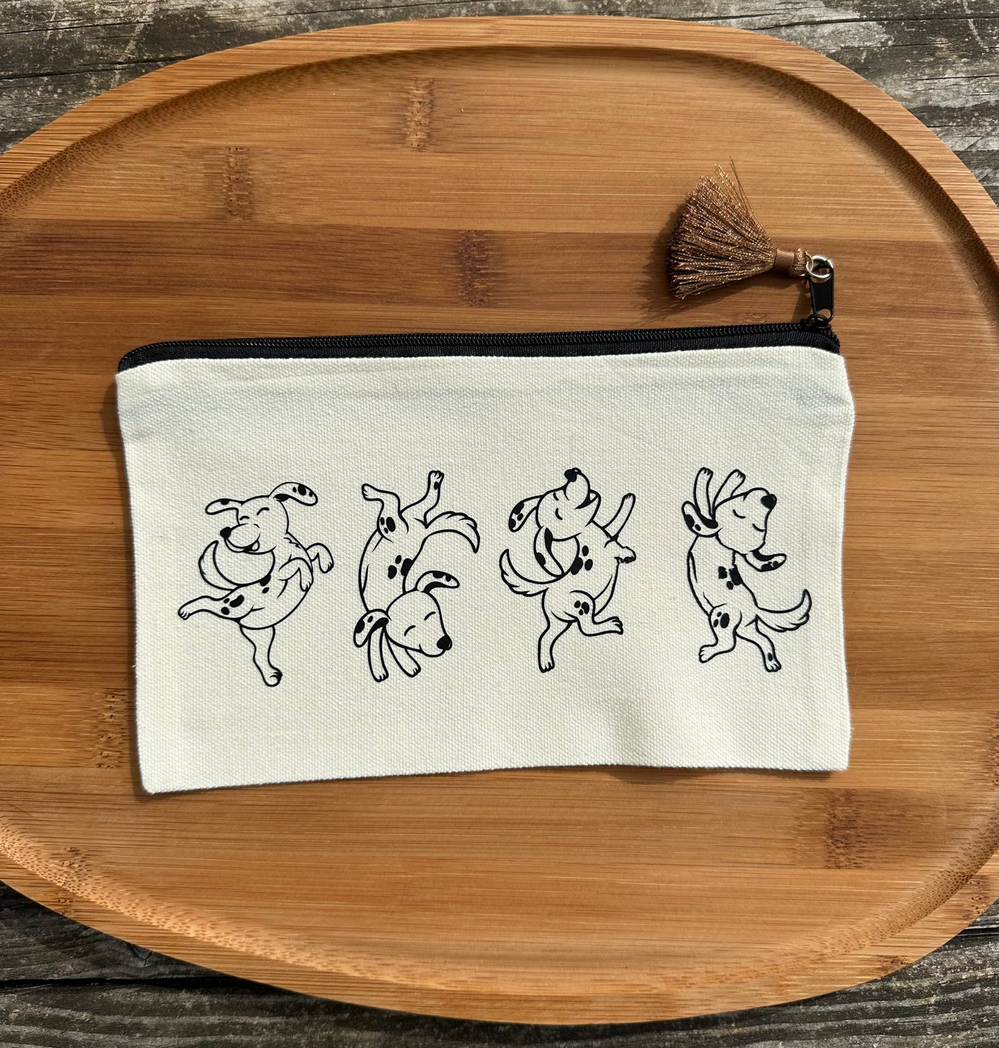 Pochette M thème chien