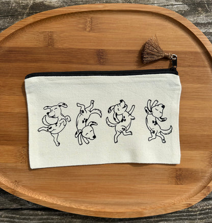 Pochette M thème chien