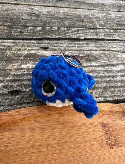 Porte clé baleine crochet