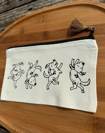 Pochette M thème chien
