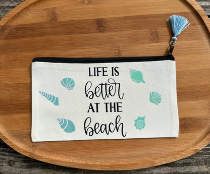 Pochette M thèmes mer