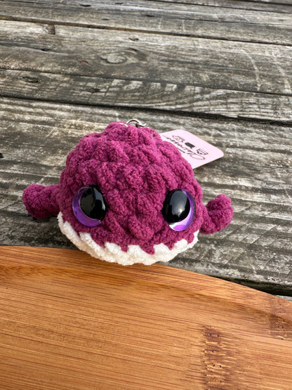 Porte clé baleine crochet