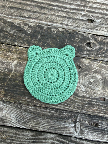 Sous verre oreille d’ours crochet
