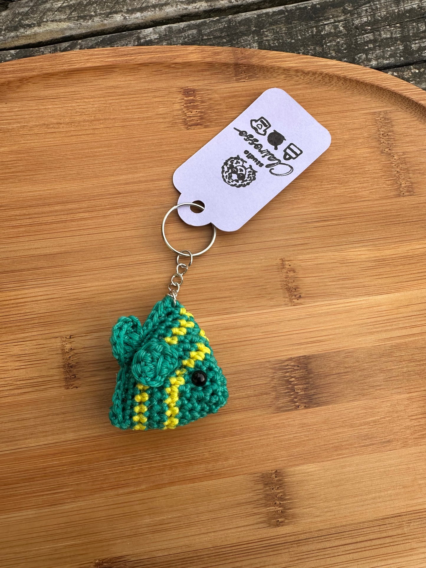 Porte clé poisson crochet