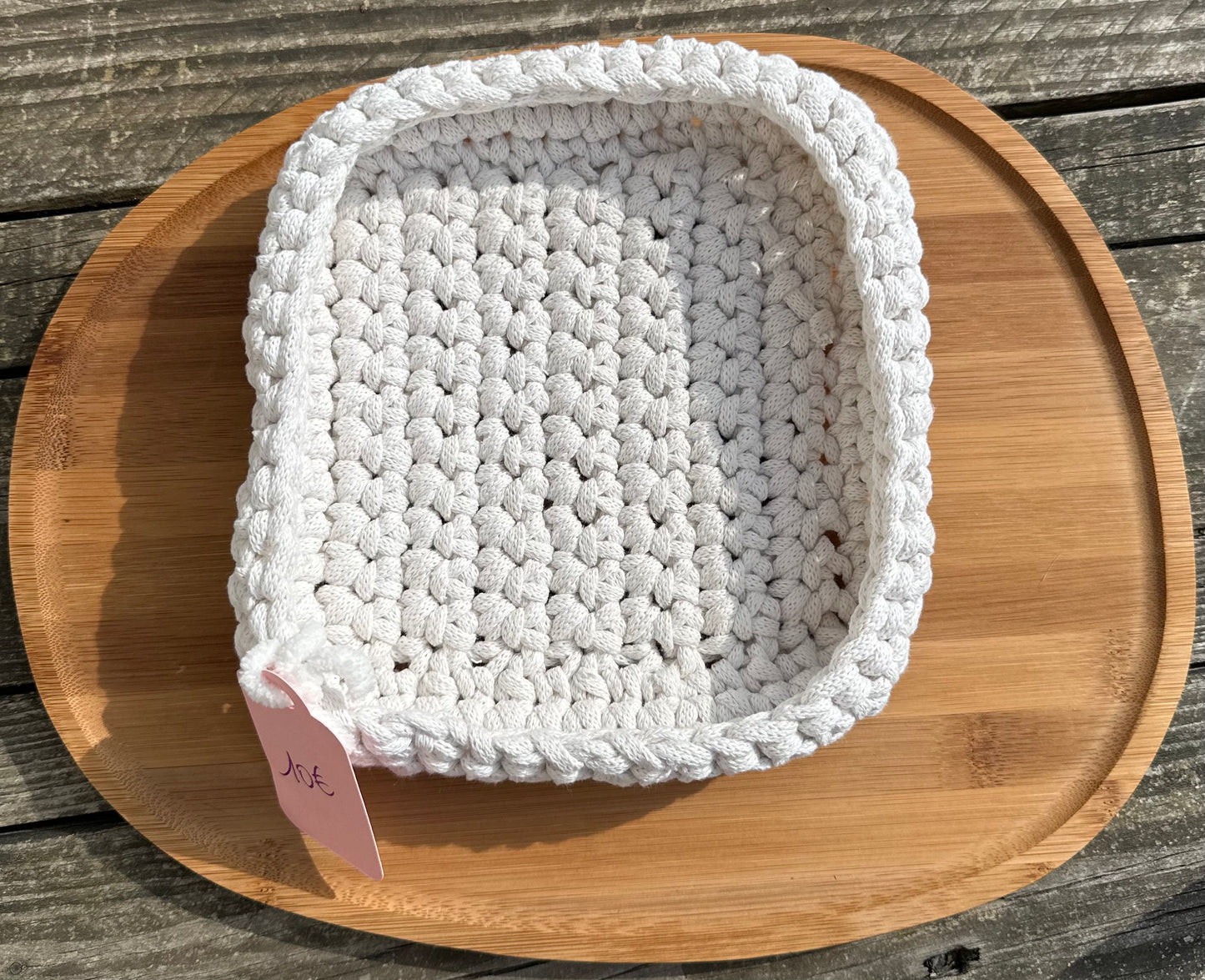 Panier crochet