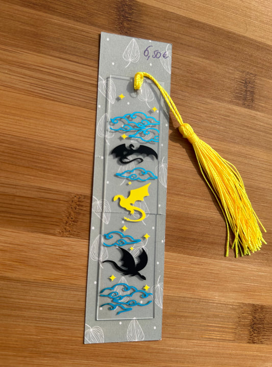 Marque page dragon