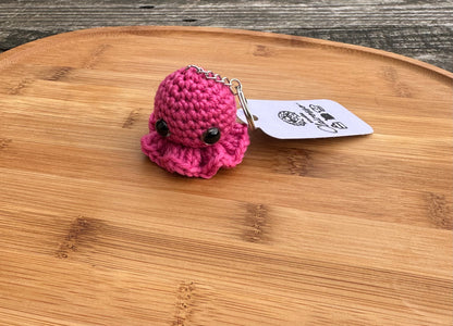 Porte clé petit poulpe crochet