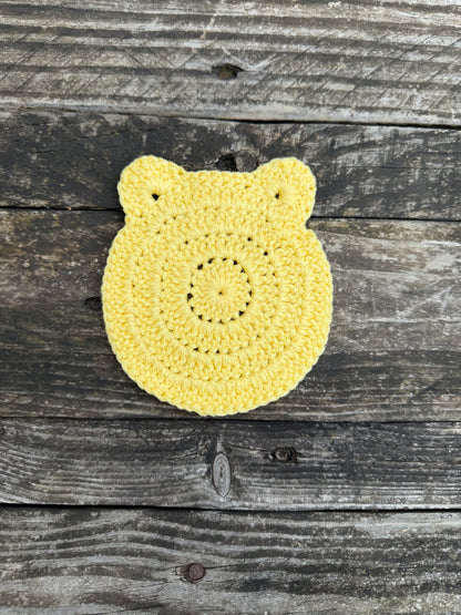 Sous verre oreille d’ours crochet