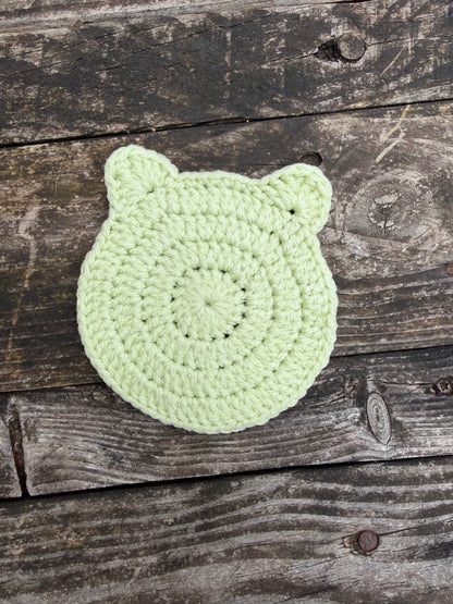 Sous verre oreille d’ours crochet