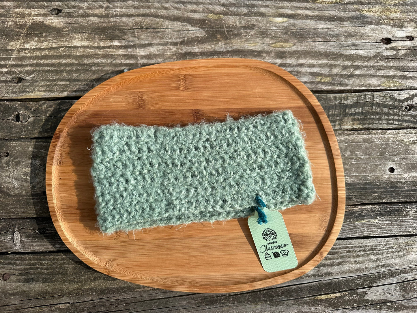 Bandeau cache oreille simple crochet
