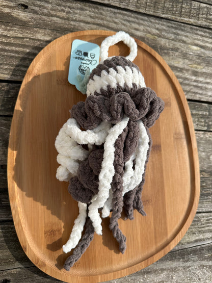 Suspension poulpe tentacules L crochet