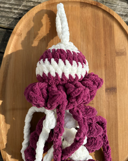 Suspension poulpe tentacules L crochet