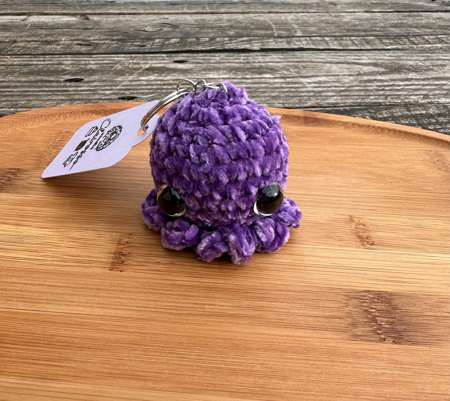 Porte clé poulpe crochet