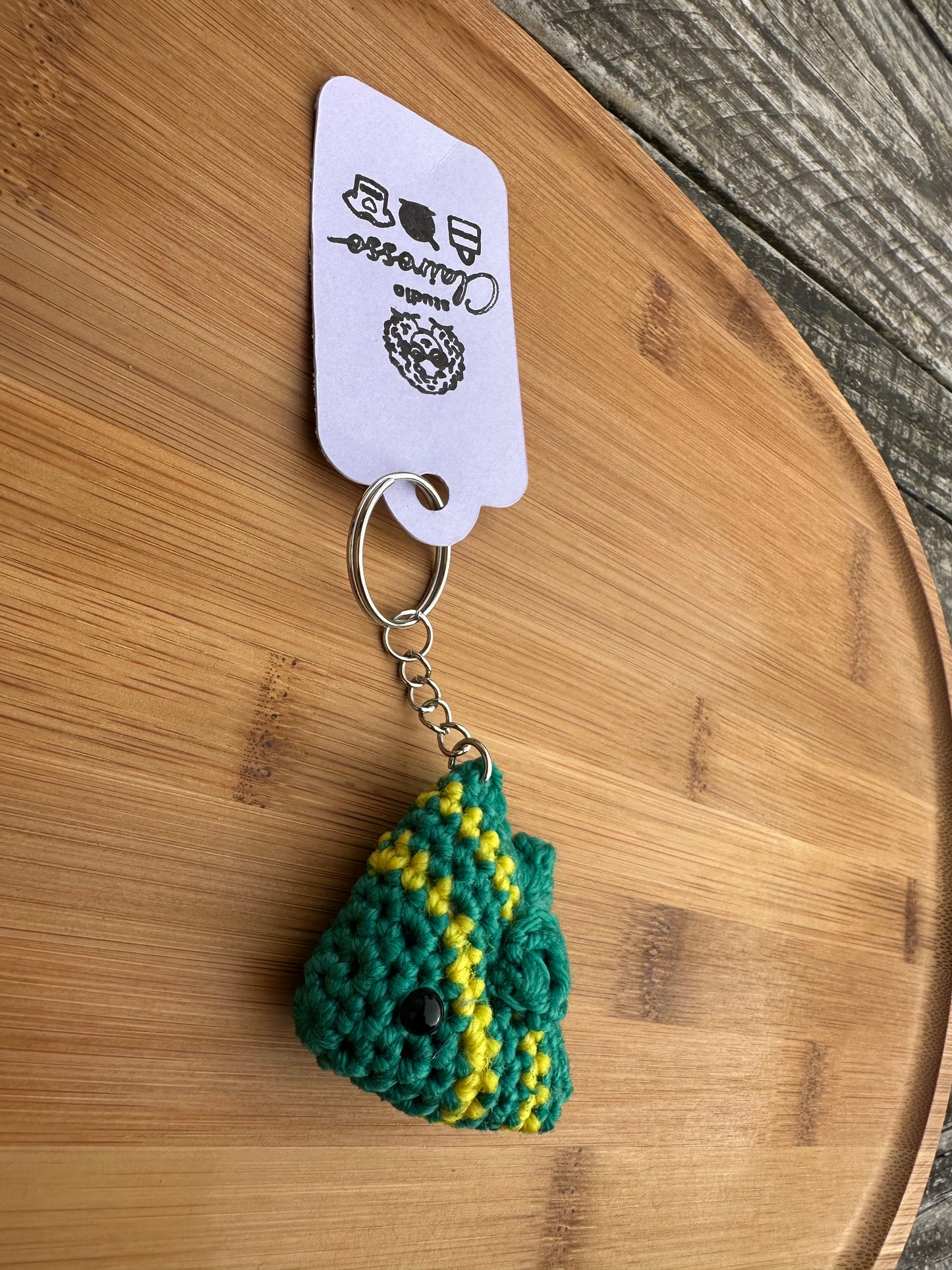 Porte clé poisson crochet