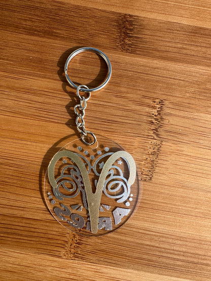 Porte clé signe astrologique