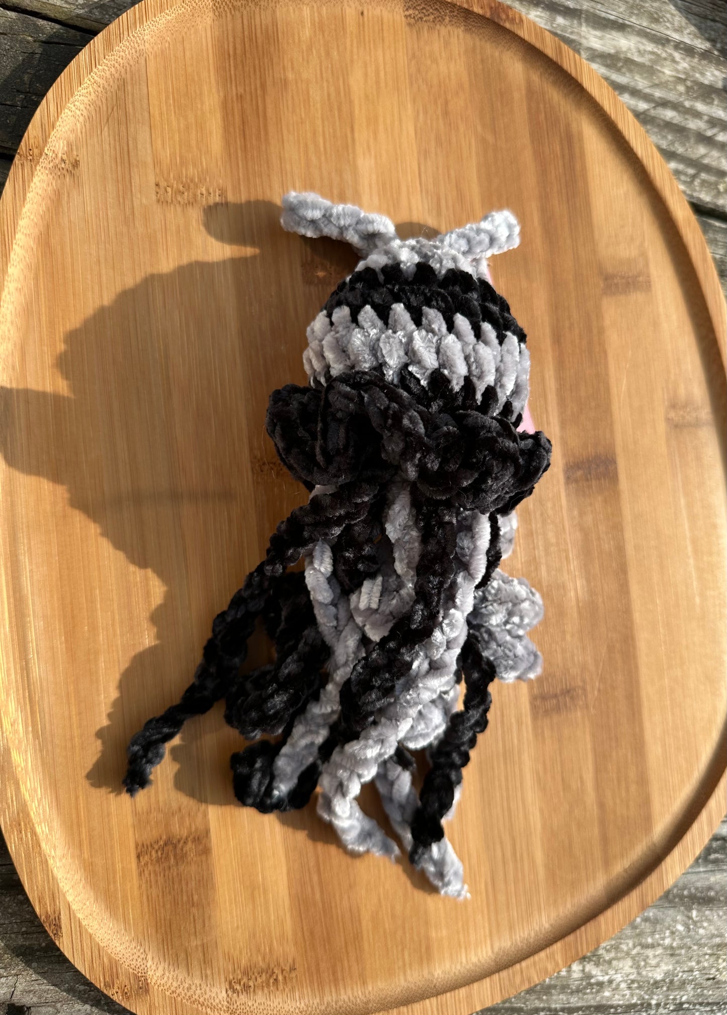 Suspension poulpe tentacules M crochet