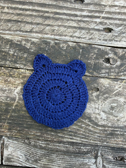 Sous verre oreille d’ours crochet