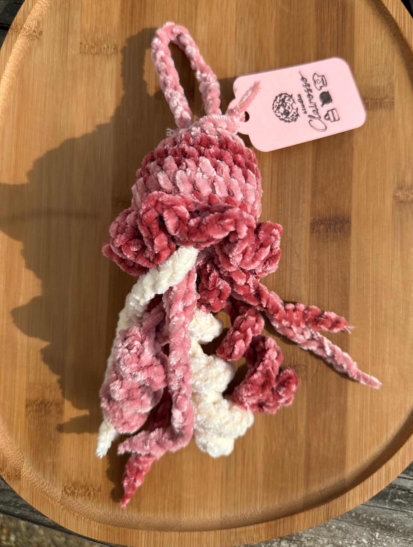 Suspension poulpe tentacules M crochet