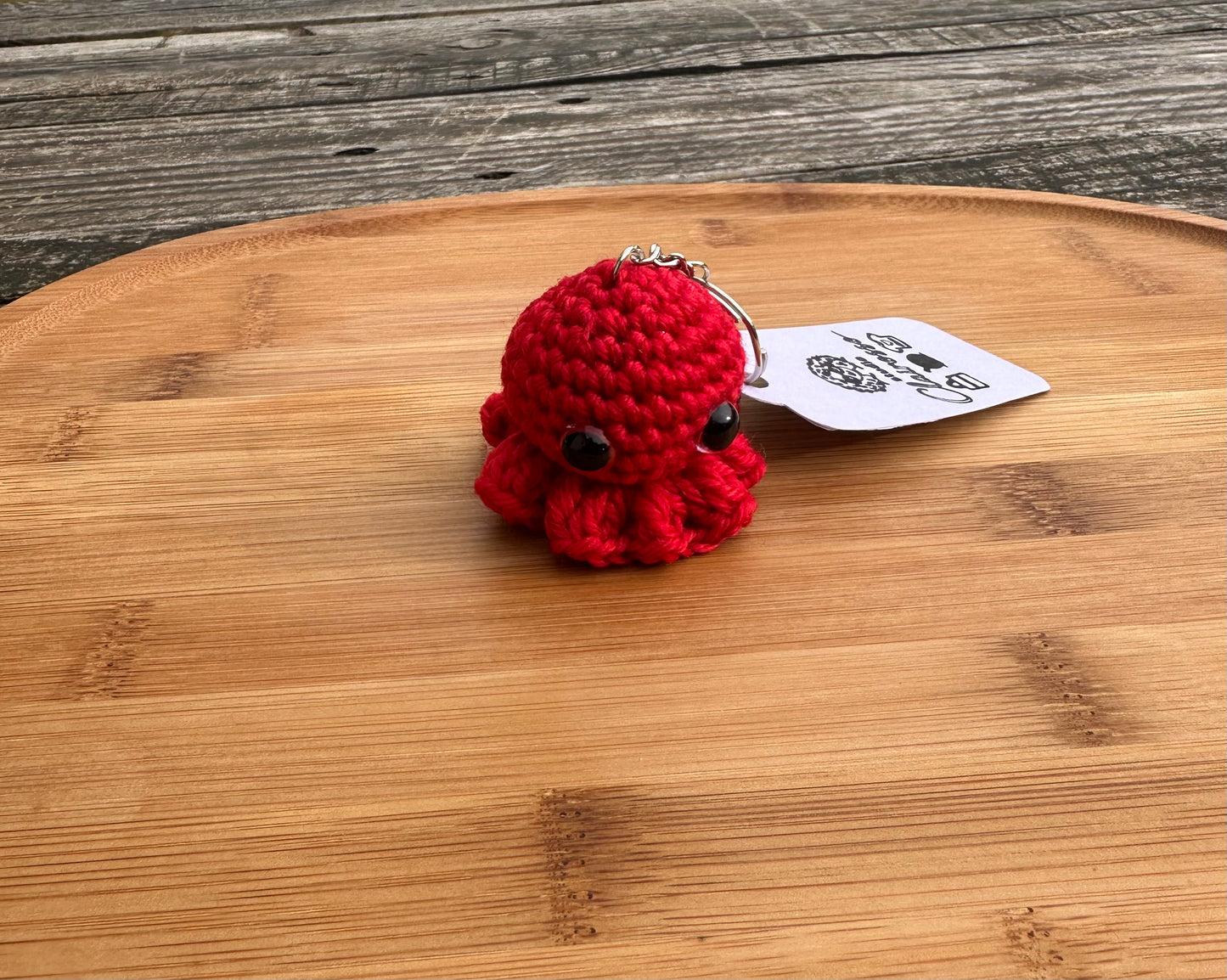 Porte clé petit poulpe crochet