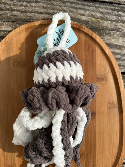 Suspension poulpe tentacules L crochet
