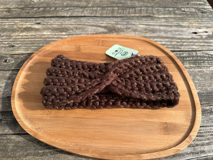 Bandeau oreille avec noeud en décoration crochet