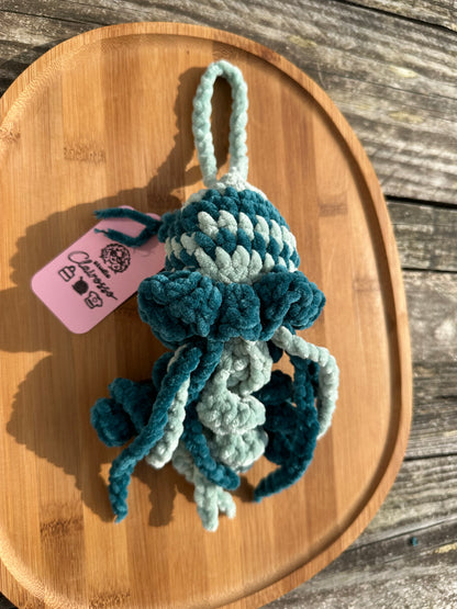 Suspension poulpe tentacules L crochet