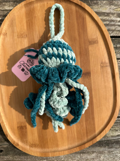 Suspension poulpe tentacules L crochet