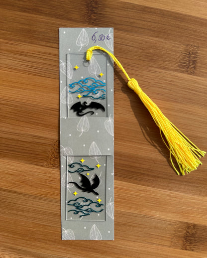 Marque page dragon