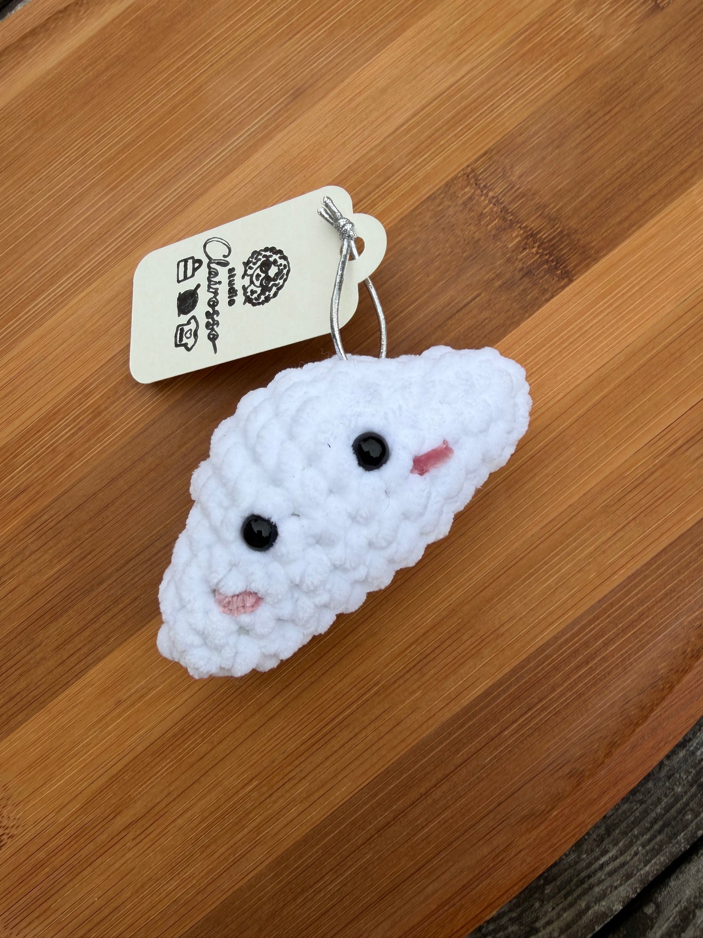 Peluche nuage crochet