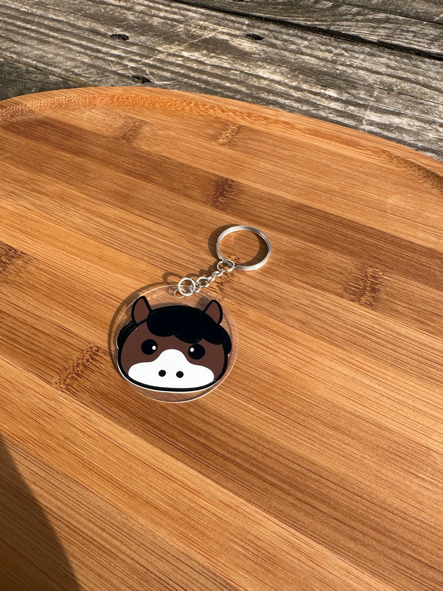 Porte clé tête de cheval Kawai
