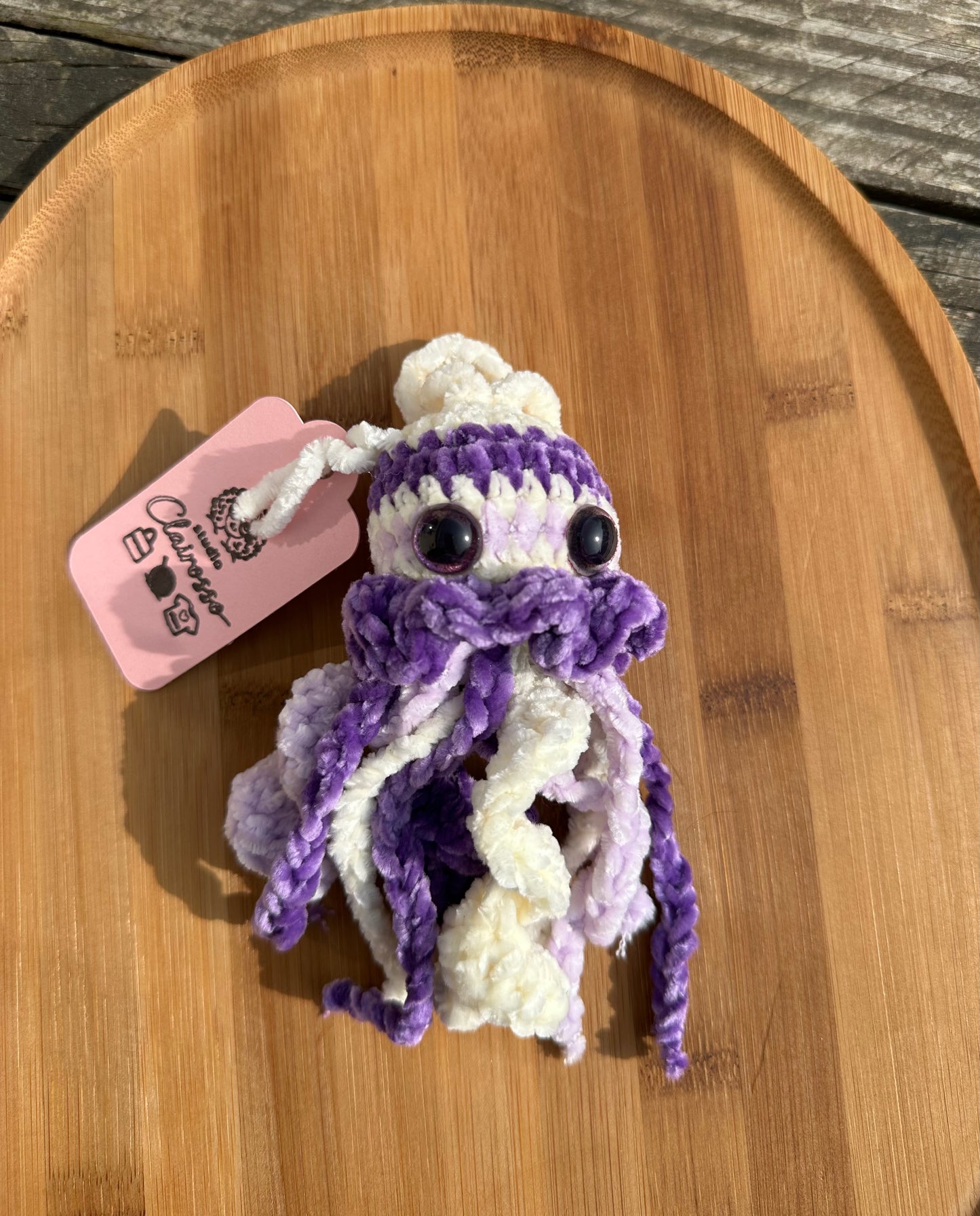 Suspension poulpe tentacules S crochet