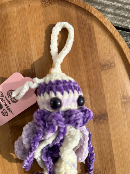 Suspension poulpe tentacules S crochet
