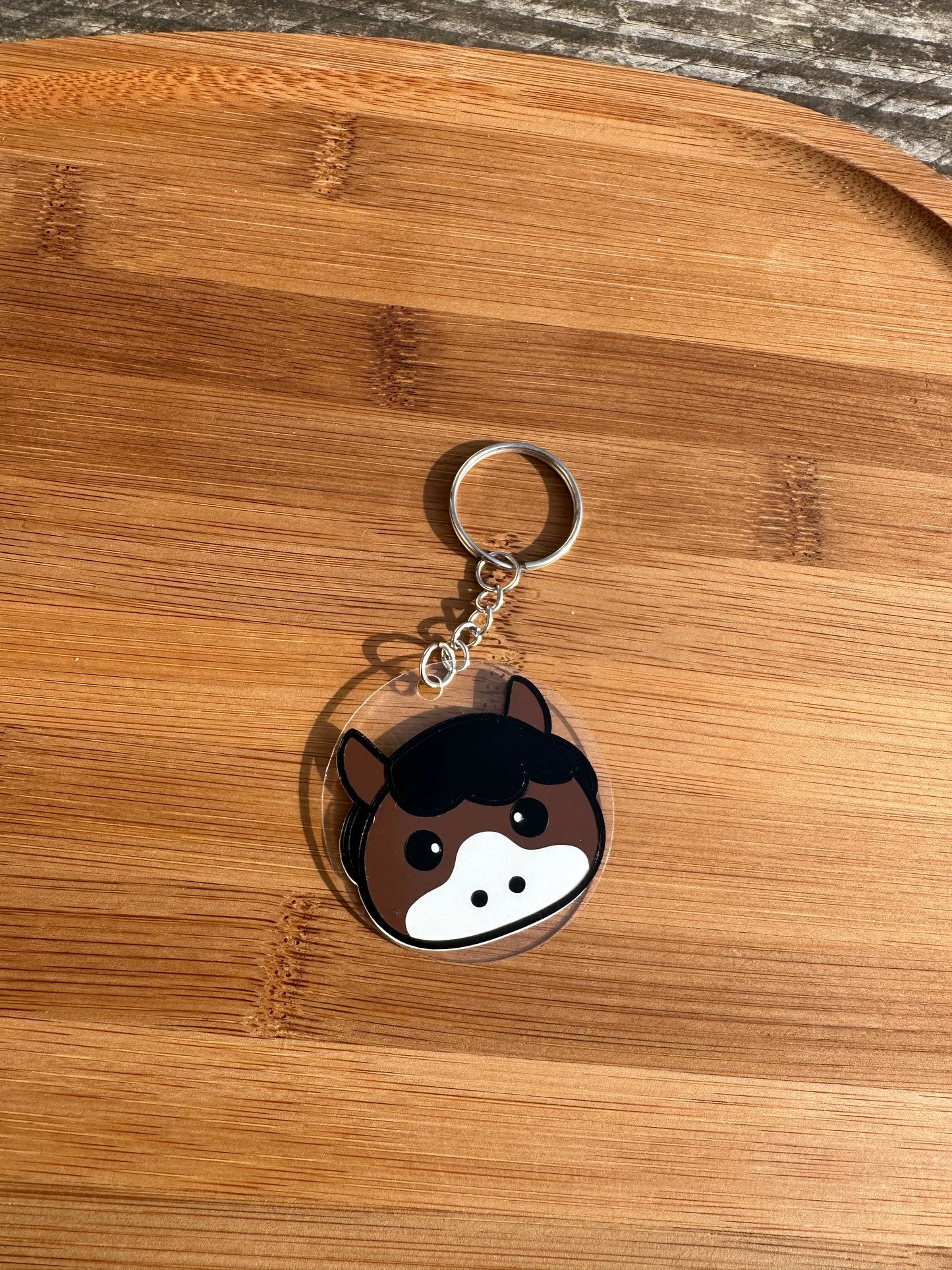 Porte clé tête de cheval Kawai