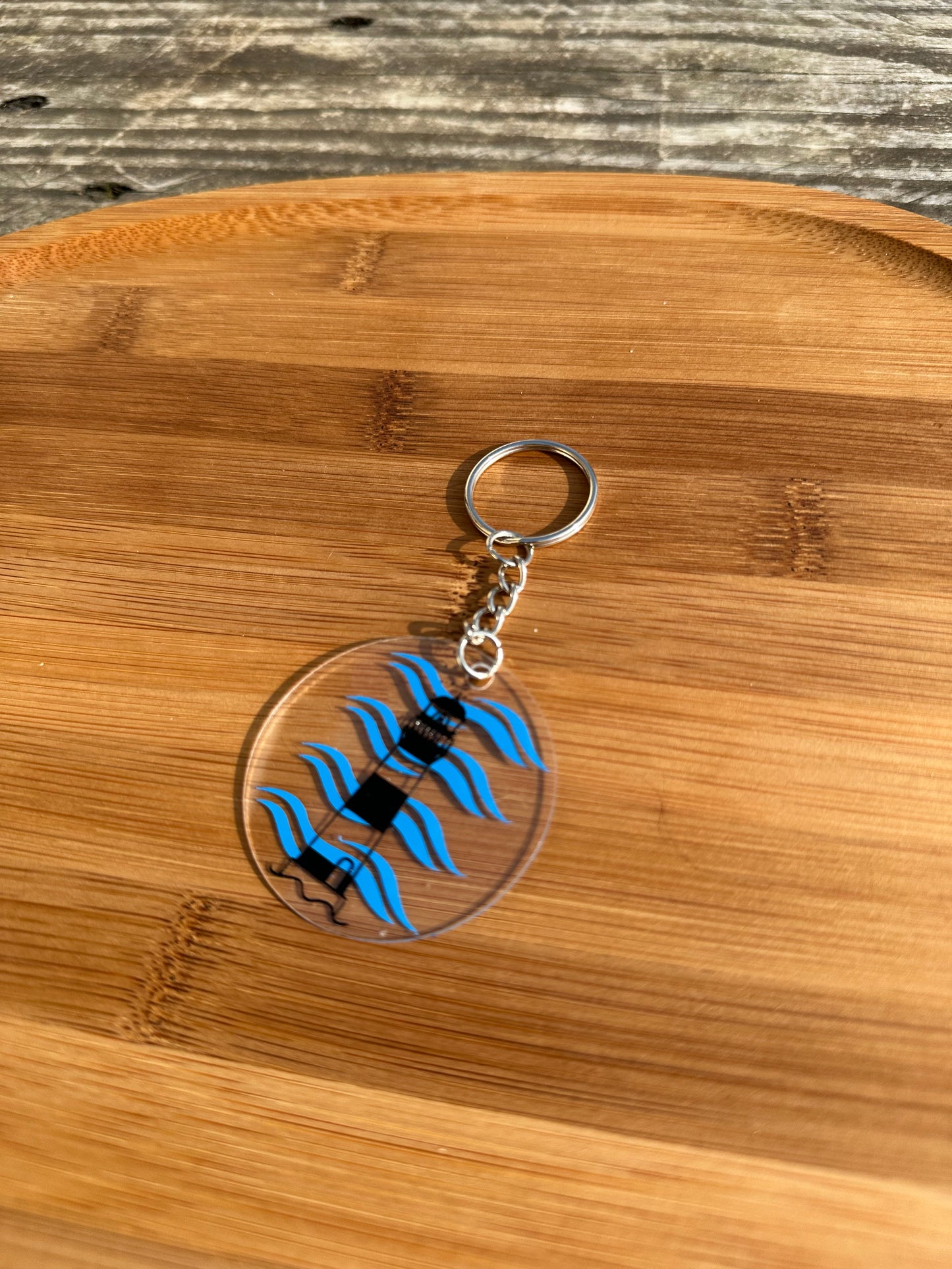 Porte clé sur le thème de la mer