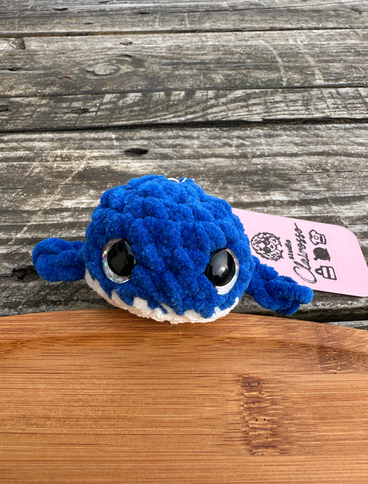 Porte clé baleine crochet